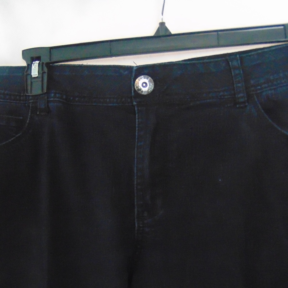 ASHLEY STEWART JEANS COMFORT WAIST SZ 18